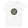 dartboard t-shirt unisex shortsleeve t0shirt